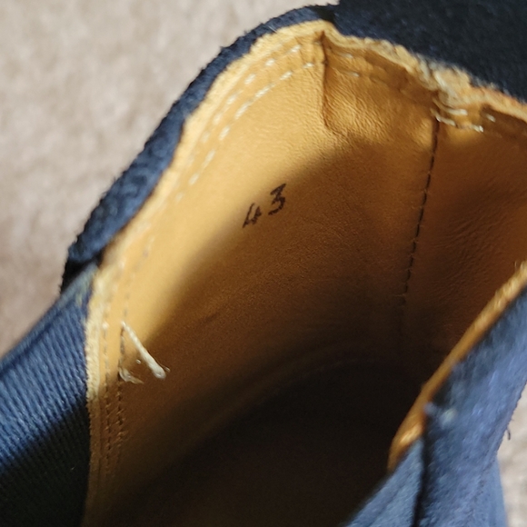 Bobbies L'Horloger Suede Chelsea Boots in Navy - Picture 6 of 7